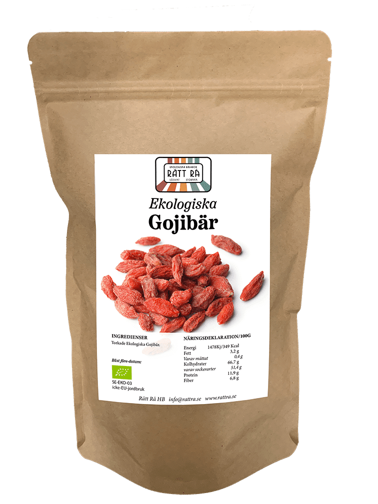 Ekologiska gojibär 500 g